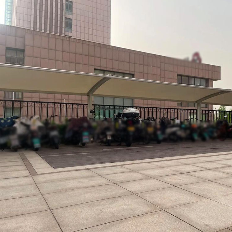 华亭市膜结构电动车棚