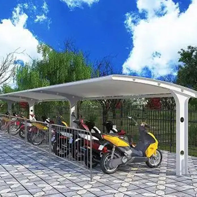 华亭市膜结构电动车棚